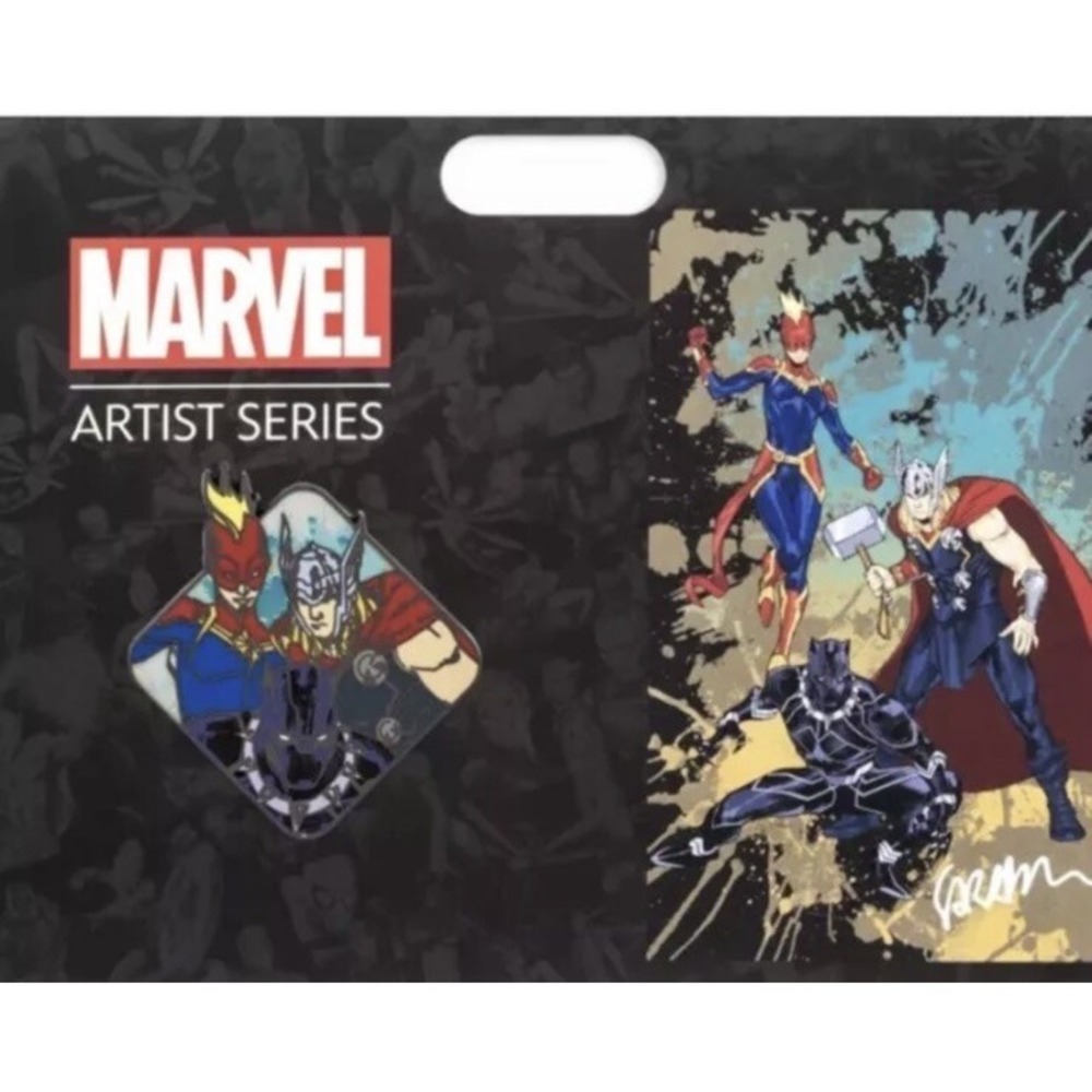 2024 Disney Parks The Avengers Marvel Artist Series Pin by Sara Pichelli Limited